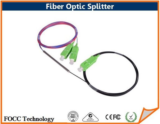 China Multiple Channel Mini Signal Blockless PLC Optical Splitter Fiber Passive Device supplier